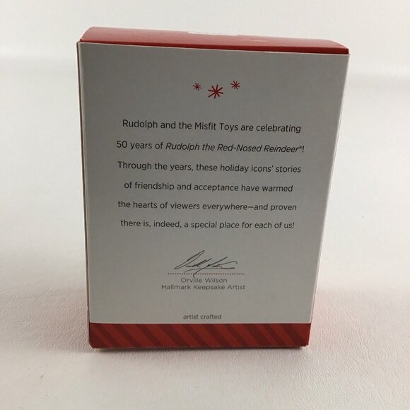 Hallmark Keepsake Christmas Ornament Rudolph 50th Anniversary Misfit Toys 2014 - Picture 2 of 6
